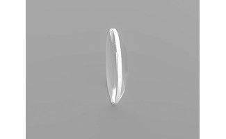 Dia25.4mm EFL800mm UV Fused Silica Plano Convex Lens 1064nm AR Coated